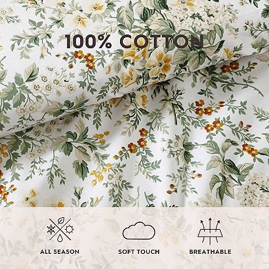 Laura Ashley Country Meadow Gold Comforter Set