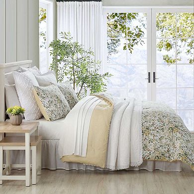 Laura Ashley Country Meadow Gold Comforter Set