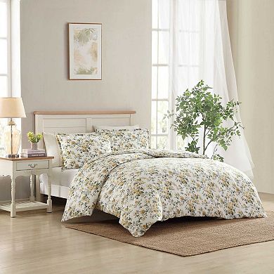 Laura Ashley Roses Gold King Duvet Set