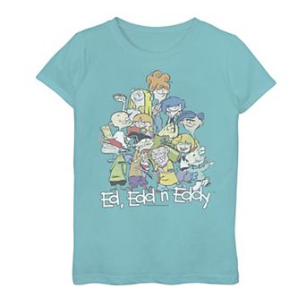 Girls 7-16 Ed, Edd N Eddy Group Shot Graphic Tee