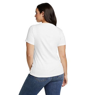 Women's Eddie Bauer Short Sleeve Favorite Crew Neck Tee