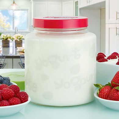 Glass Jar; 2qt W/2 Lids For Ym260, Ym360, Ym460