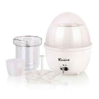 Electric Food Steamer And Egg Cooker - White