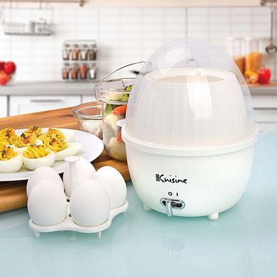 Electric Food Steamer And Egg Cooker - White