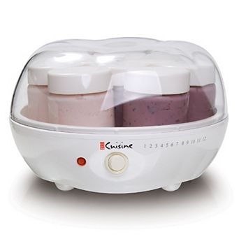 Yogurt Maker; W/7- 6oz Glass Jars