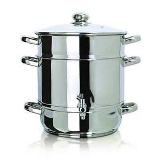 Stove Top Juicer; Stainless Steel