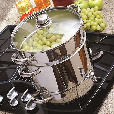 Stove Top Juicer; Stainless Steel