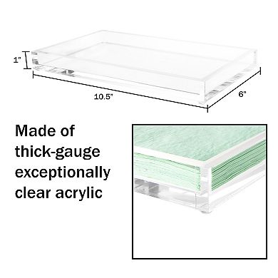 Lavish Home Acrylic Tray Organizer