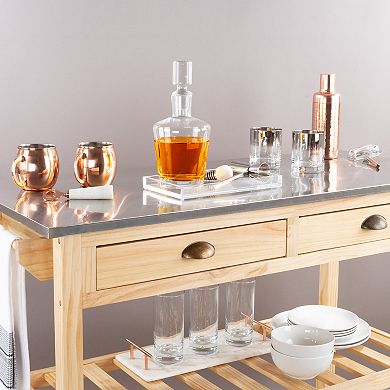 Lavish Home Acrylic Tray Organizer