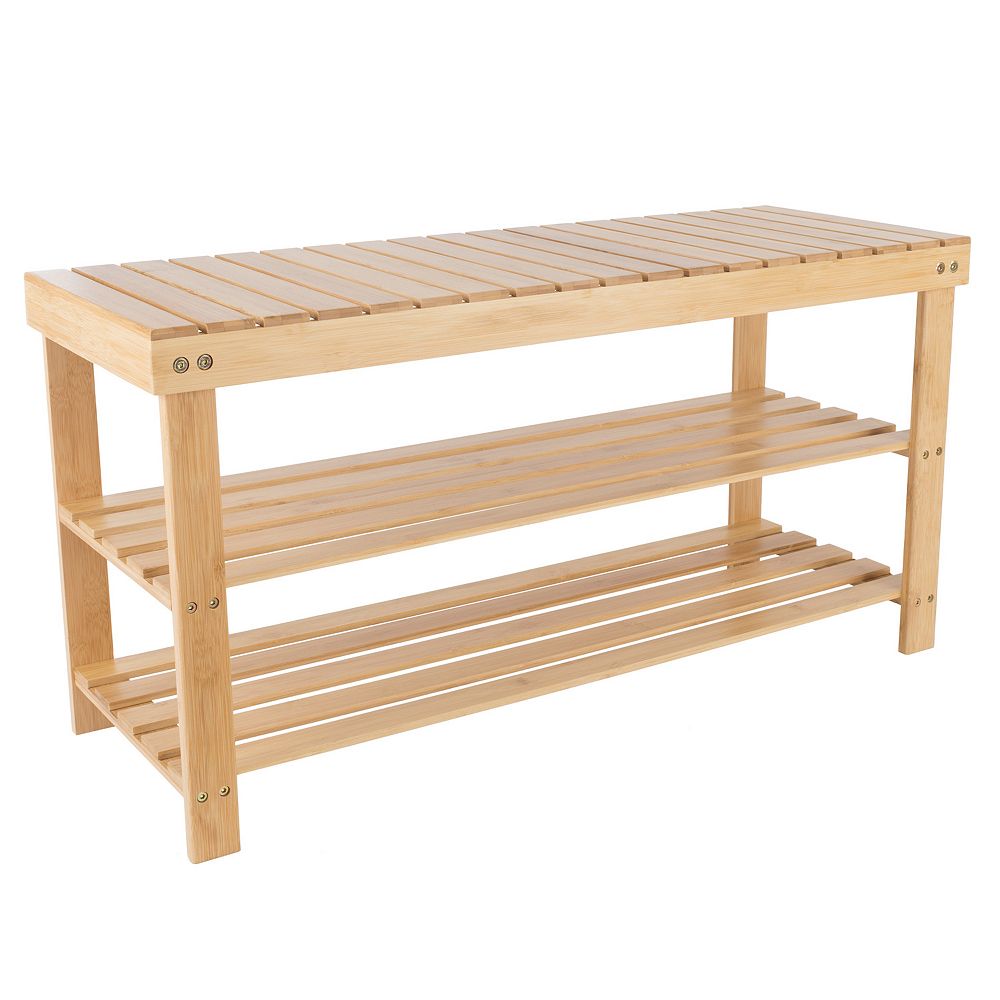 Lavish Home 2-Tier Shoe Storage Rack
