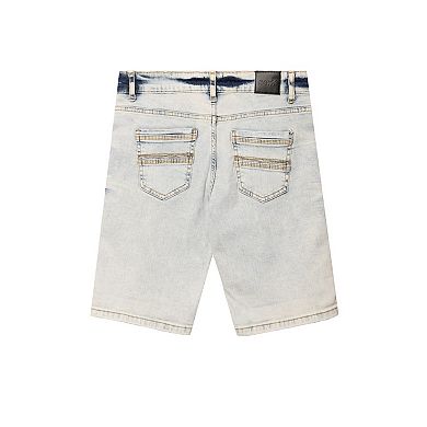 Big Boy's Roll-up Denim Shorts 2-pack