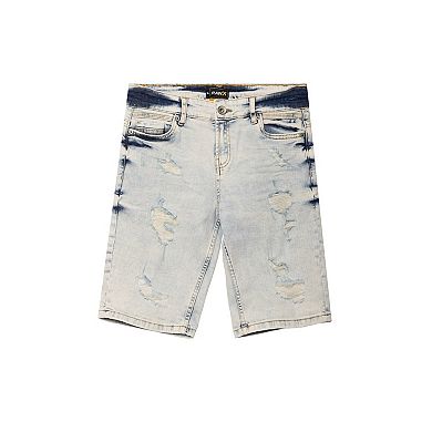 Big Boy's Roll-up Denim Shorts 2-pack