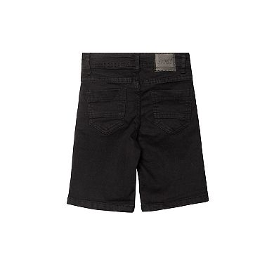 Toddler Boy's Roll-up Denim Shorts 2-pack