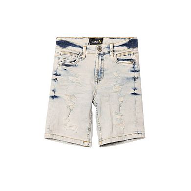 Toddler Boy's Roll-up Denim Shorts 2-pack