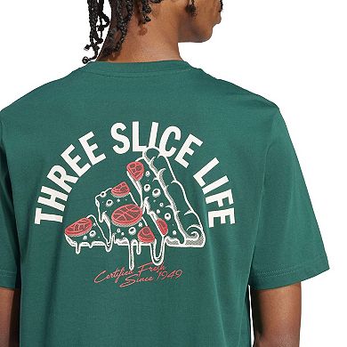 Big & Tall adidas Lounge Pizza Graphic Sportswear Tee