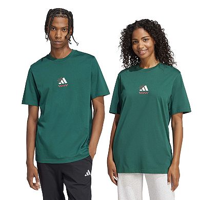 Big & Tall adidas Lounge Pizza Graphic Sportswear Tee