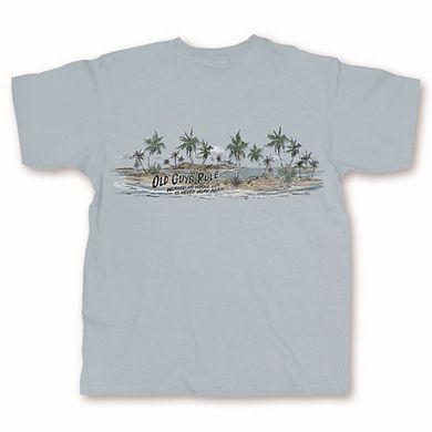 Old Guys Rule Palm Band Tshirt