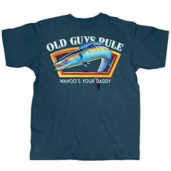 Old Guys Rule Wahoo's Your Daddy Tshirt