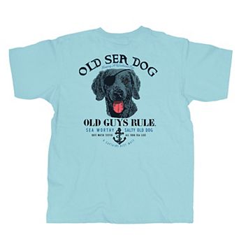Old Guys Rule Old Sea Dog Tshirt