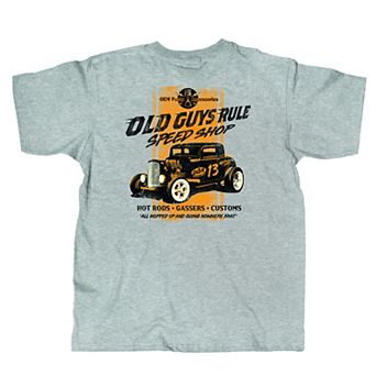 Old Guys Rule Speed Shop Tshirt