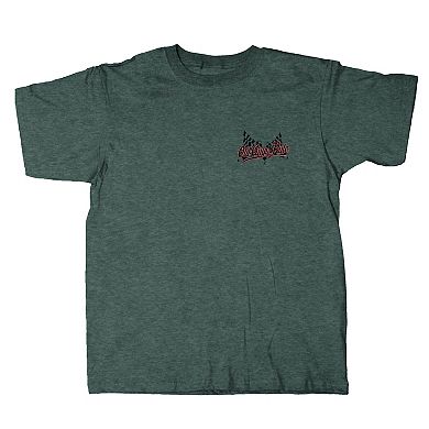 Old Guys Rule Red Hot Rod Tshirt