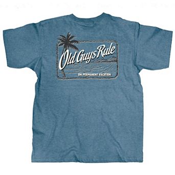 Old Guys Rule Vacation Palm Tshirt