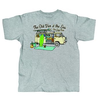 Old Guys Rule Old Van & The Sea Tshirt