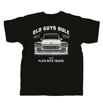 Old Guys Rule Plays With Trucks Tshirt