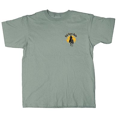 Old Guys Rule Sunset Cowboy Tshirt