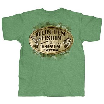 Old Guys Rule Huntin, Fishin, Lovin Tshirt