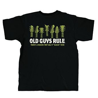 Old Guys Rule Classic Rock Tshirt