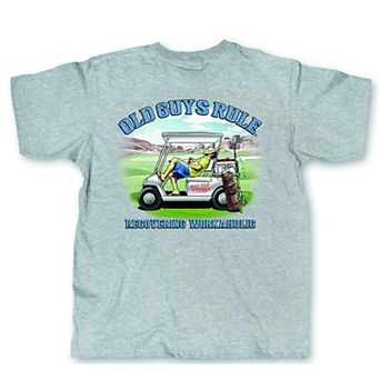 Old Guys Rule Recovering Workaholic Tshirt