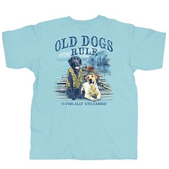 Old Guy Rule O-fish-ally Tshirt