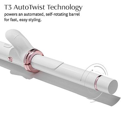 CurlWrap 1" Automatic Rotating Curling Iron with Longer Barrel