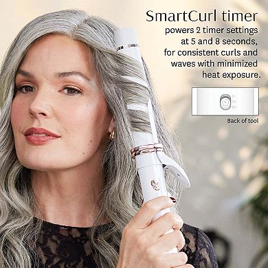 CurlWrap 1" Automatic Rotating Curling Iron with Longer Barrel