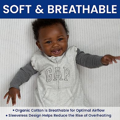 BabyGap Baby TrueSleep Sleep Sack with 2-Way Zipper
