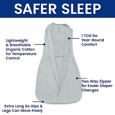 BabyGap Baby TrueSleep Sleep Sack with 2-Way Zipper