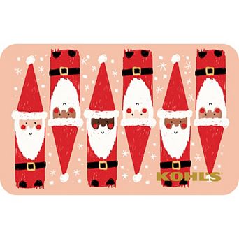 Santa Claus Christmas Gift Card