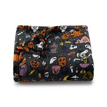 Disney's Halloween Oversized Supersoft Printed Plush Throw Blanket by The Big One®