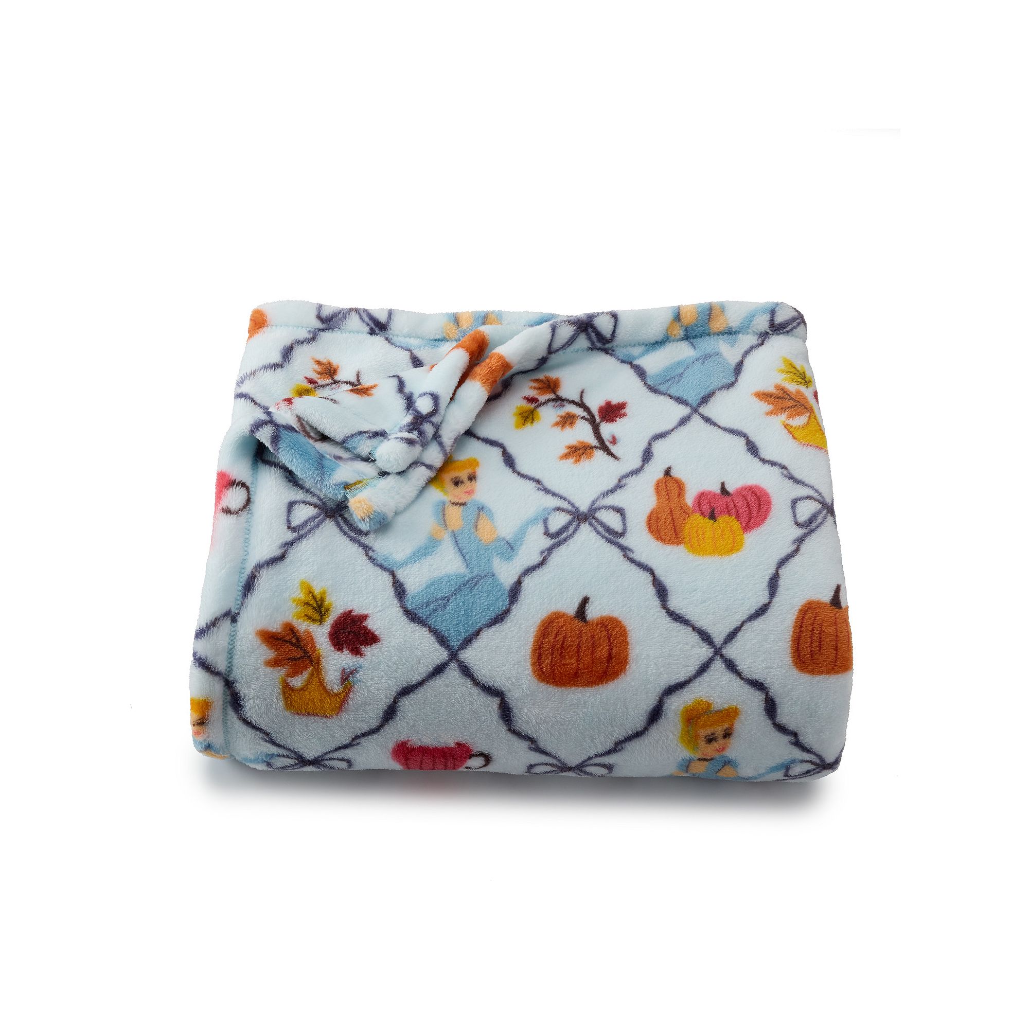 Disneys Fall & Harvest Oversized Supersoft Printed Plush Throw Blanket by 