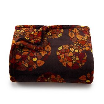 Disney's Fall & Harvest Oversized Supersoft Printed Plush Throw by The Big One®