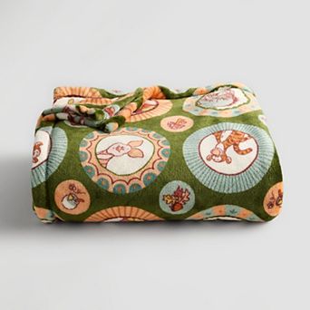 Disney's Fall & Harvest Oversized Supersoft Printed Plush Throw Blanket by The Big One®