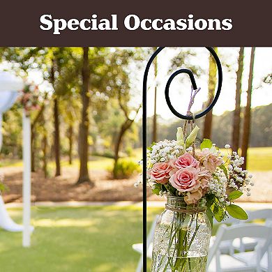 Pure Garden 2-Piece 35-in. Shepherd Hooks