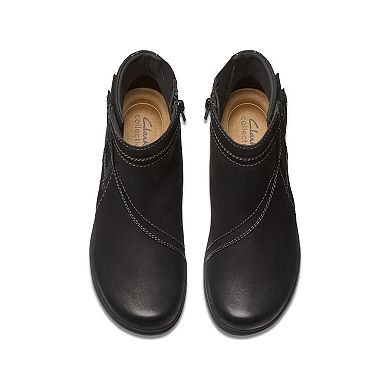 Clarks® Carleigh Women's Leather Ankle Boots