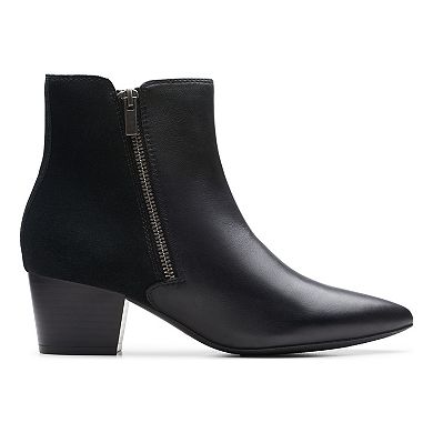 Clarks Ellanie Vibe Women's Leather Ankle Boots