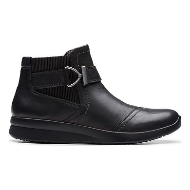 Clarks Ellowyn Strap Women's Leather Ankle Boots