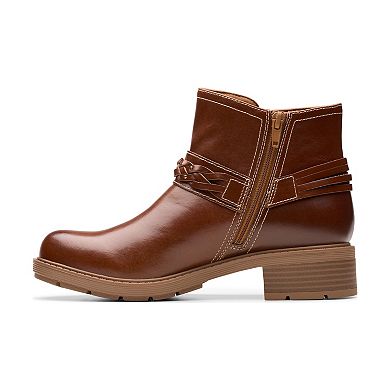 Clarks Hearth Kaylie Women's Leather Ankle Boots