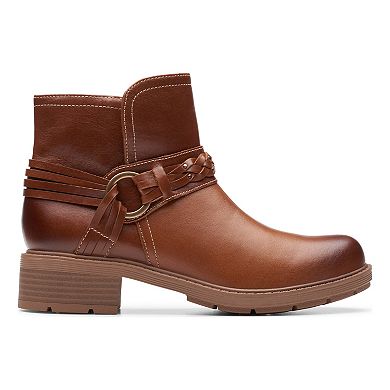 Clarks Hearth Kaylie Women's Leather Ankle Boots