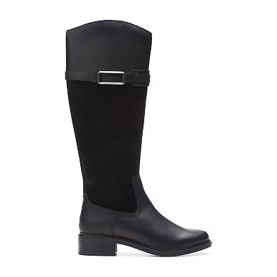 Clarks Maye Carly Women's Leather Knee-High Boots