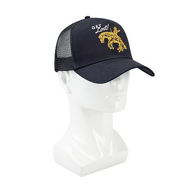 Men's Wembley Get Lost Cowboy Embroidered Trucker Hat